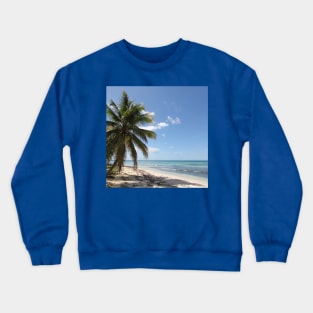 Isla Saona Caribbean Paradise Beach Crewneck Sweatshirt